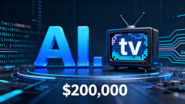 AI.tv以20万美元成交